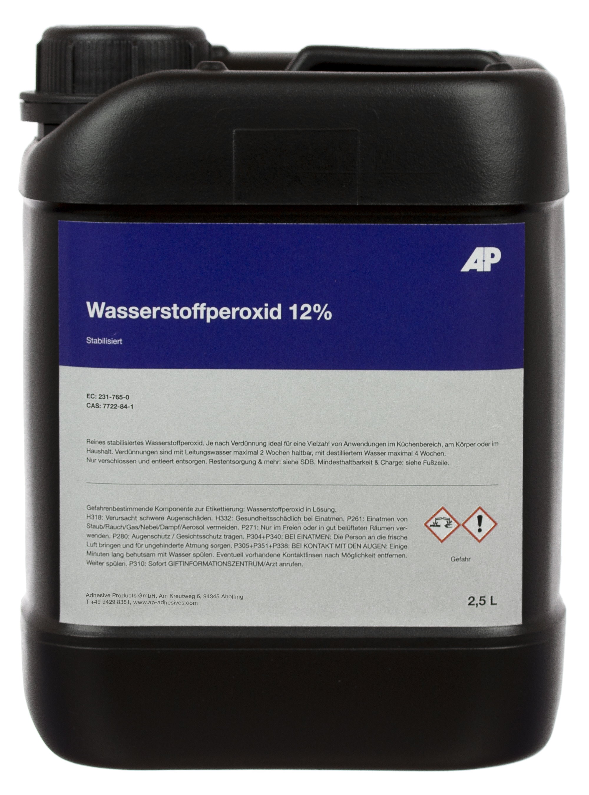 Wasserstoffperoxid 12%, stabilisiert (2,5 L)