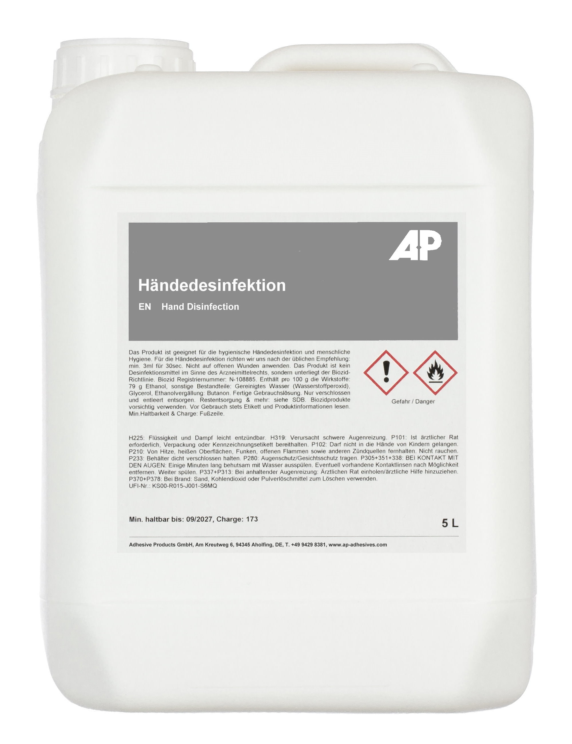 AP Händedesinfektion, 5l